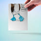 Blue footed Boobie Bird Card - Funny Birthday Card For Friends