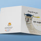Diploma Llama High School Graduation Cards Funny - College Graduation Gift For Him - Congratulations Card For Daughter
