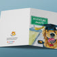 Dog Graduation Cards 2022 - Adventure Awaits Road Trip Travel - Golden Retriever College Graduation Gift