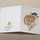 Corgi Dog Graduation Cards Funny - Congrats Smart Ass Corgi Butt - Confetti Congratulations Card For Son