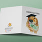 Golden Retriever Dog Graduation Cards Funny - Money Holder Cash Enclosed Card