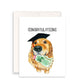 Golden Retriever Dog Graduation Cards Funny - Money Holder Cash Enclosed Card