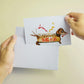 Dachshund Funny Thank You Cards Set - Franks A Lot - Wiener Dog Frank You