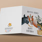 Funny Horse Birthday Cards For Coworker - Hay There Happy Birthday - Custom Birthday Card Funny