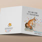 Rise and Shine - Funny Birthday Card From The Cat - Rude Gifts For Cat Lover