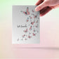 Butterfly With Sympathy Card - Thinking of You Card