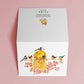 Spring Bird Floral Watercolor Cards Set - Golden Retriever Birds Blank Note Cards