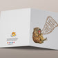 Screaming Marmot Funny Thank You Cards Set - Appreciate Card For Friends