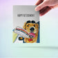 Golden Retriever Retirement Cards For Men - Road Trip Adventure Begins Congratulations Card For Coworker