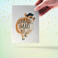 Corgi Dog Graduation Cards Funny - Congrats Smart Ass Corgi Butt - Confetti Congratulations Card For Son