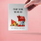 Old Milk Rude Birthday Card Funny - Not Saying You Are Old - Golden Retriever Dog Birthday Cards From The Dog