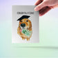 Golden Retriever Dog Graduation Cards Funny - Money Holder Cash Enclosed Card