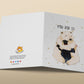 Polar Bear Graduation Cards 2022 - You Did It Bear Hug Congratulations Cards