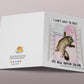 Cat Funny Baby Shower Card For Expecting Mom - I Can't Wait To Meet My New Human Sibling