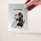 Cat Royal Wedding Card Funny - Just Married Couples First Dance
