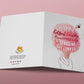 2nd Anniversary Card Cotton Candy - 2 Years of Sweetness - Funny Anniversary Cards For Boyfriend