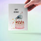 Seagull Fart Cake Birthday Cards Funny - Happy Birthday Card For Brother