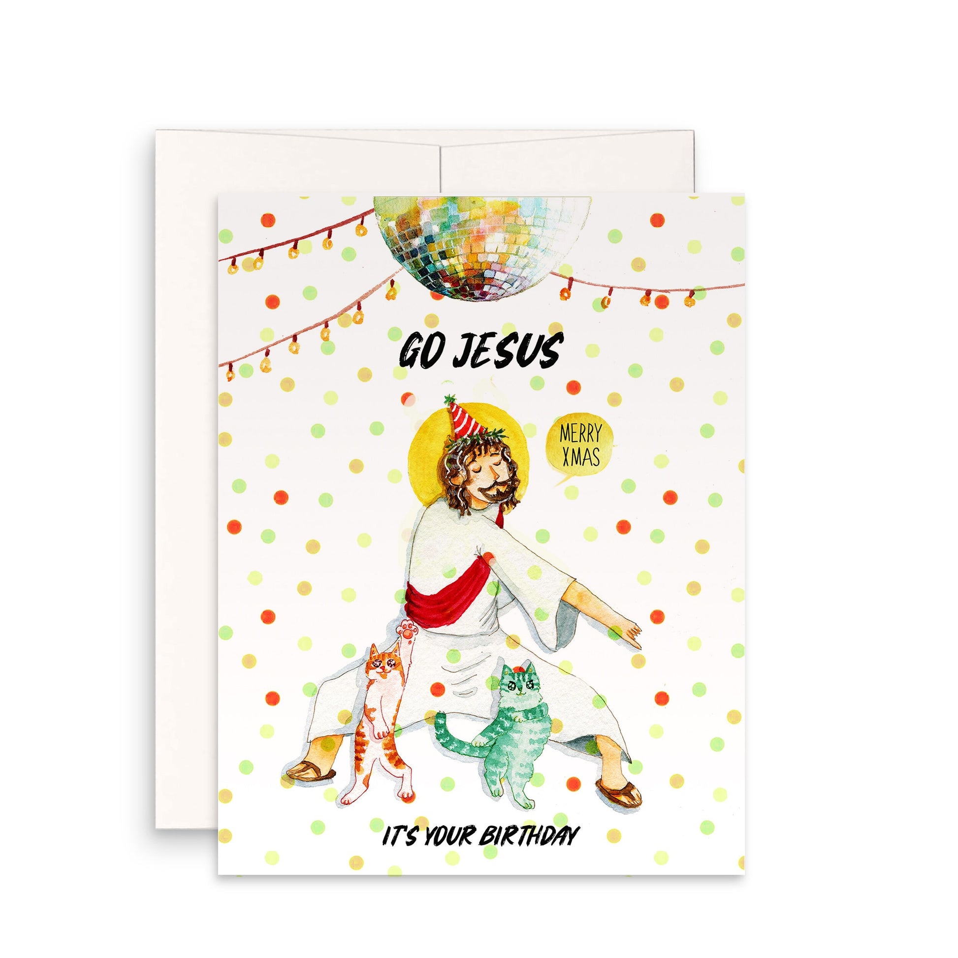 Funny Jesus Christmas Card For Brother