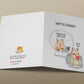 Hamster Happy Retirement Card - Coworker Leaving Farewell Cards - Congrats On Your Escape