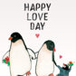 Penguin Mothers Day Card From Husband And Kid - Baby Mom Dad Card For New Parents