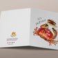 Crab Cake Birthday Cards Funny - Shell-ebration Punny Birthday Gift For Best Friend