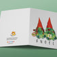 Garden Gnome Christmas Cards Funny - GNOEL Xmas Tree Gomes Gifts For Husband