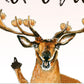 Fuck Cancer Card, Funny Deer Buck Off Get Well Soon Card