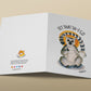 Funny Lemur Let That Shit Go Pandemic Funny Cards, Toilet Paper Funny Gift, Quarantine Card For Friends, Toilet Paper Gift, Social Distance