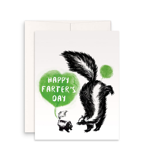 Skunks Funny Fathers Day Card From Daughte - Happy Fater's Day