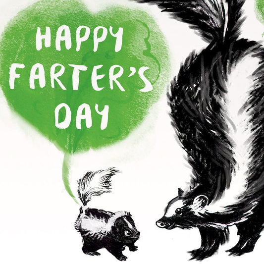 Skunks Funny Fathers Day Card From Daughte - Happy Fater's Day