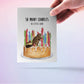 Damn So Many Candles So Little Cake Funny Beaver Birthday Card For Dad, Getting Old Birthday Cards For Best Friend, 40th 50th Birthday Cake