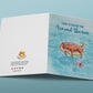 Summer Time Dog Swimming Pool Party Cards For Friends, Cute Summer Birthday Cards For Him, Summer Vibes Gifts For Her