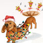 Dachshun Christmas Card Funny - Wiener Dog Jingle All The Way