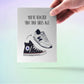 Dad Shoes Funny Birthday Cards For Dad - 30th Birthday 40th Birthday Card For Friends
