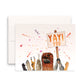 Congrats Graduation Cards - Animals Paws Funny Congratulations Card - Yay You - From Cat Dog Eagle Bear Raccoon Sloth
