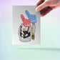 Funny Fathers Day Card From The Dog - Best Dog Dad Gift
