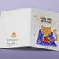 Cat Funny Get Well Soon Card - Healing Power Pet Sympathy Gifts