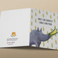 Funny Valentines Card For Boyfriend - Rhino Corny Anniversary Cards For Husband