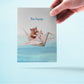 Mouse Bon Voyage Happy Retirement Card For Friend - Goodbye Card For Coworker