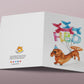 Wiener Balloons Dog Birthday Card Funny - Dachshund Doxie Birthday Party