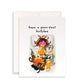 Cat Birthday Card Funny - Crazy Cat Lady Purr-fect Birthday Gifts