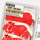 Prime Steak Fathers Day Card Funny - Barbecue Meat Lover Grill Dad Card From Daughter