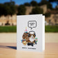Cat Gamer Happy Birthday Cards For Boyfriend - Video Games Level Up