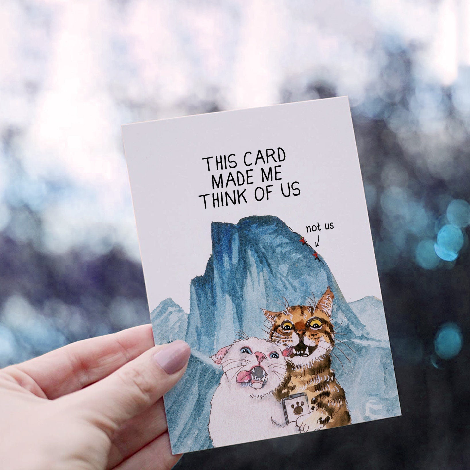 Adventure Funny Anniversary Card For Boyfriend - Funny Birthday Card For Best Friend - Yosemite National Park Travel Gifts For Parents