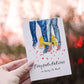 Dog Funny Wedding Card Funny - Congratulations Card For Friends - Tie The Knot - Golden Retriever Puppy Caught Tail