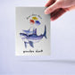 Shark Funny Birthday Cards For Grandpa - Grandpa Fathers Day Cards From Grandkids