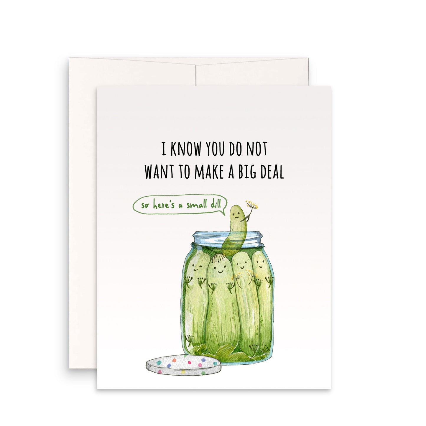 Big Dill Puns Birthday Card Funny - Baby Congratulations Cards