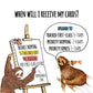 Happy Thanksgiving Card From Orange Cat - Funny Fall Holiday Cards Set - Tis the Season For Pumpkin Spice