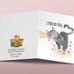 Cat Anniversary Card For Boyfriend - I Knead You I Love Card For Husband