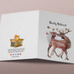 Deers Couple Wedding Cards Funny Puns - Deerly Beloved - Wedding Anniversary Cards For Husband
